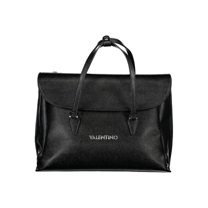Nero Polyurethane Women Handbag