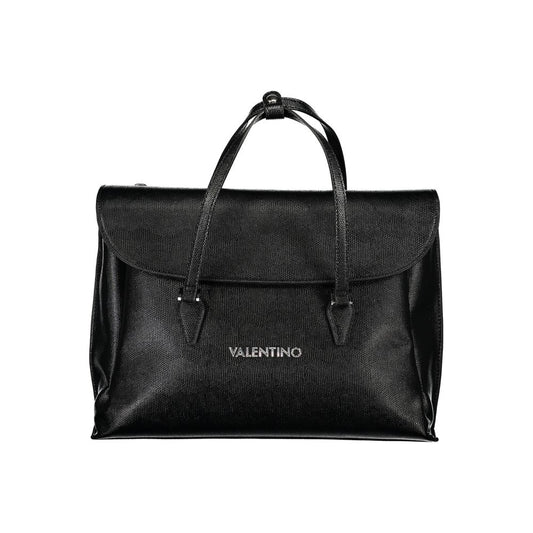 Nero Polyurethane Women Handbag