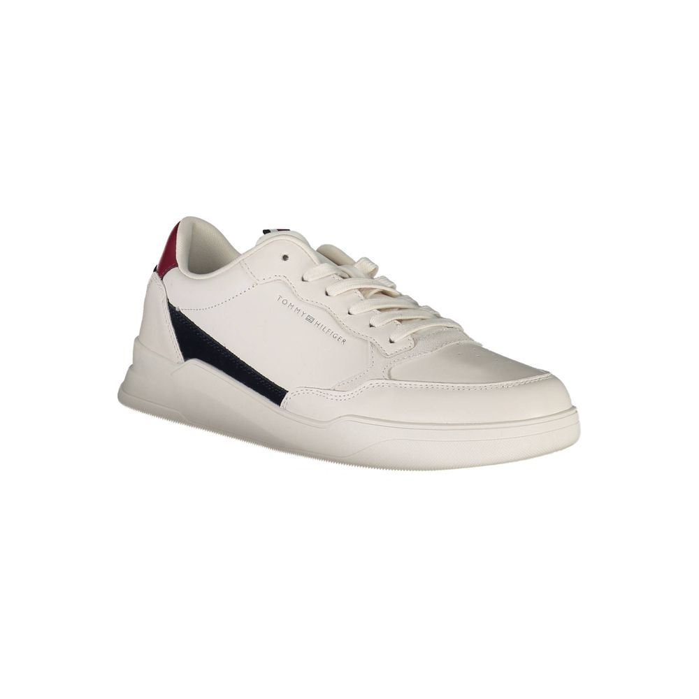 White Leather Mens Sneaker