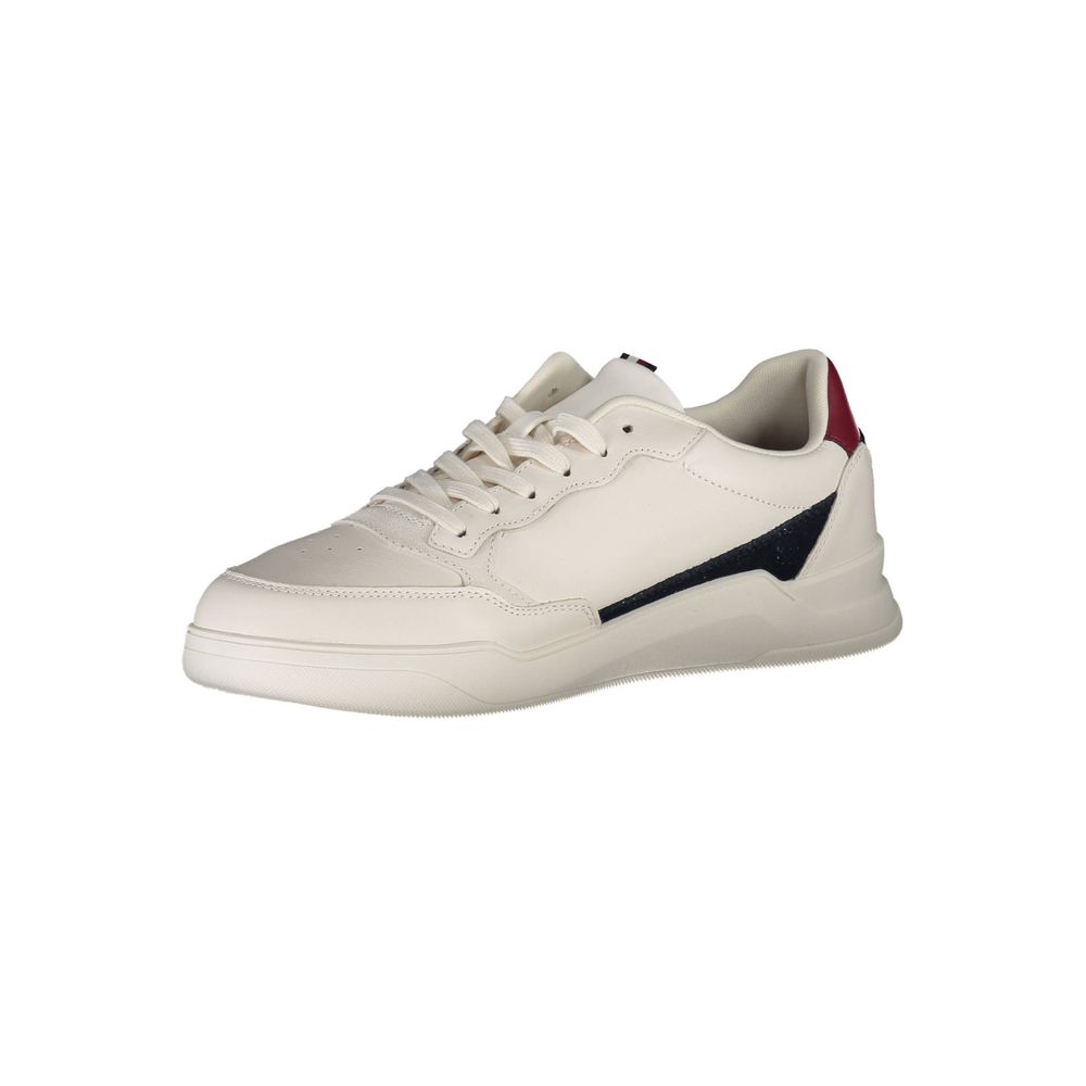 White Leather Mens Sneaker