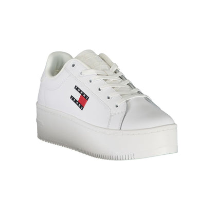 Bianco Leather Women Sneaker