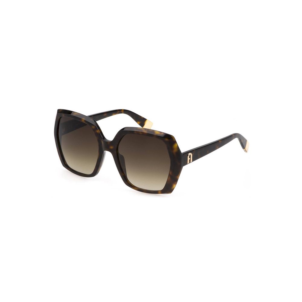 Brown Acetate Women Sunglass
