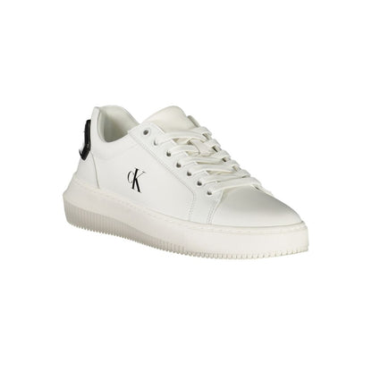 White Leather Women Sneaker