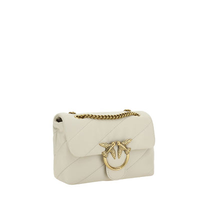 White Calf Leather Bos Taurus Shoulder Bag