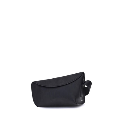 Black Calf Leather Bos Taurus Shoulder Bag