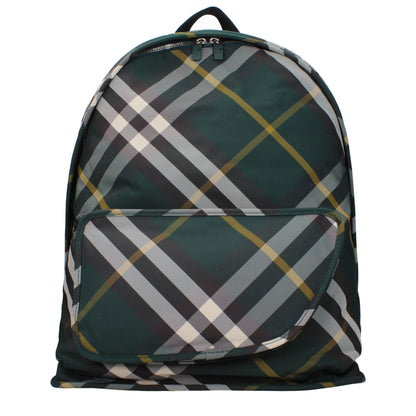 Green Fabric Backpack
