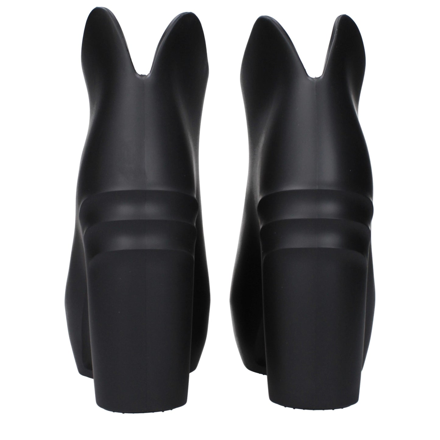 Black Cotton Wedge Sandals