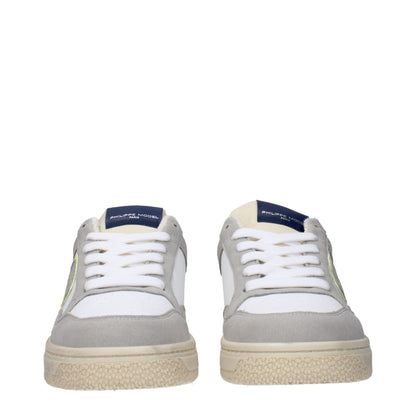 White Leather Sneakers
