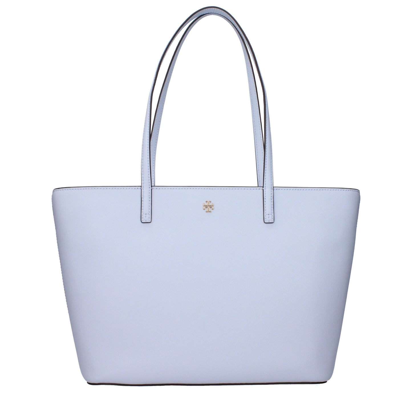 Light Blue Leather Shoulder Bag