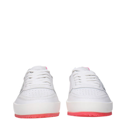 White Leather Sneakers