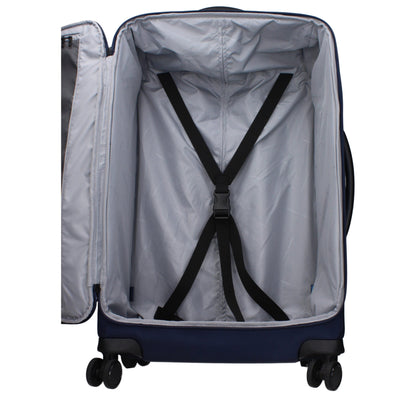 Blue Fabric Luggage And Travel