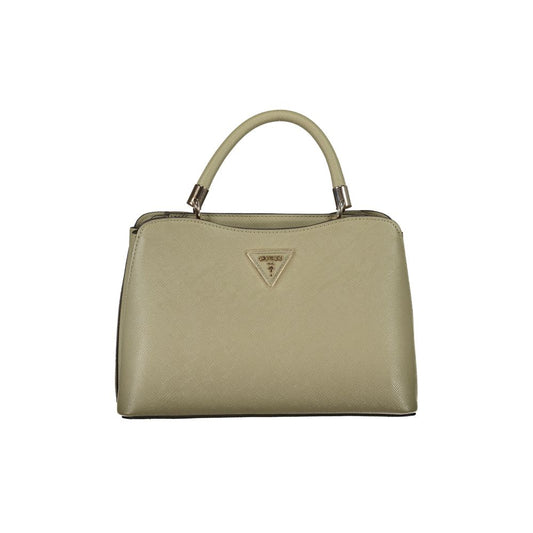 Verde Poliuretano Women Handbag
