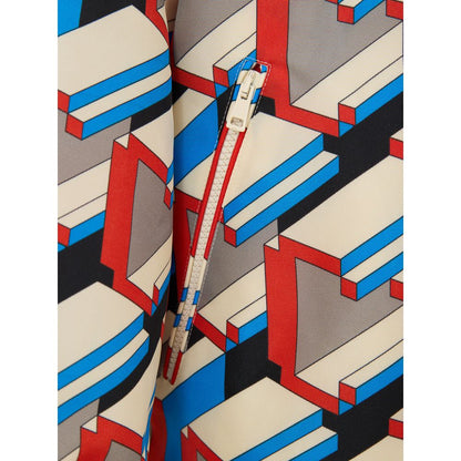 Multicolor Polyamide Shell Jacket