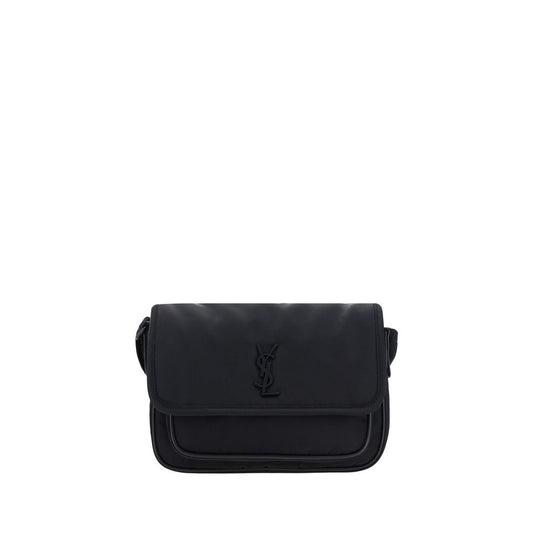 Black Polyamide Shoulder Bag