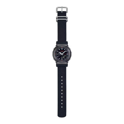 Black Fabric Sport Watch
