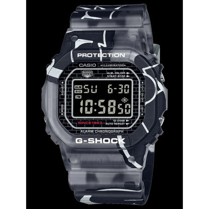 Gray Resin Digital Watch