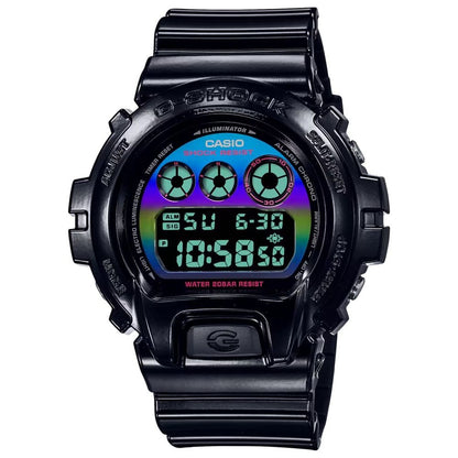 Black Resin Sport Watch