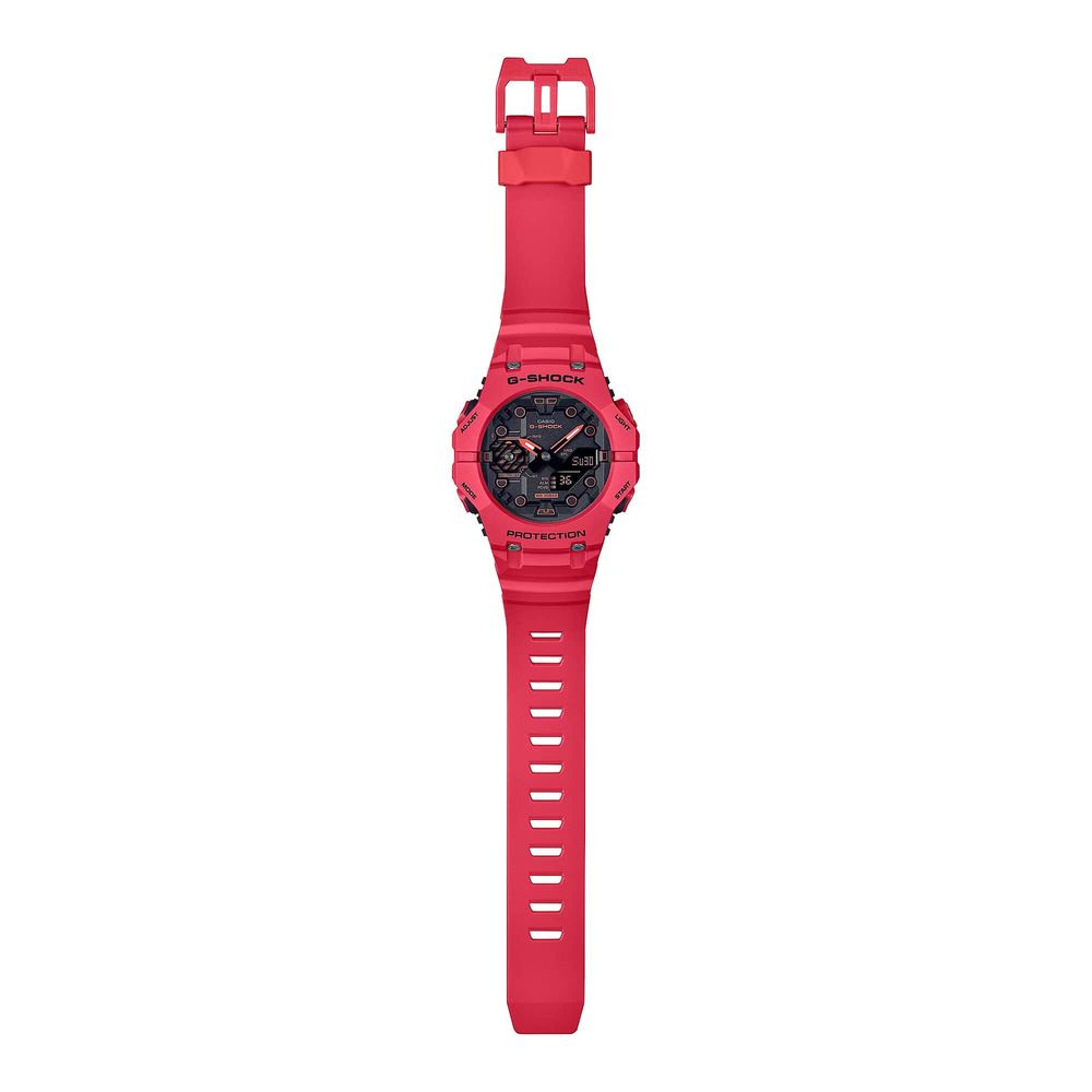 Red Resin Sport Watch