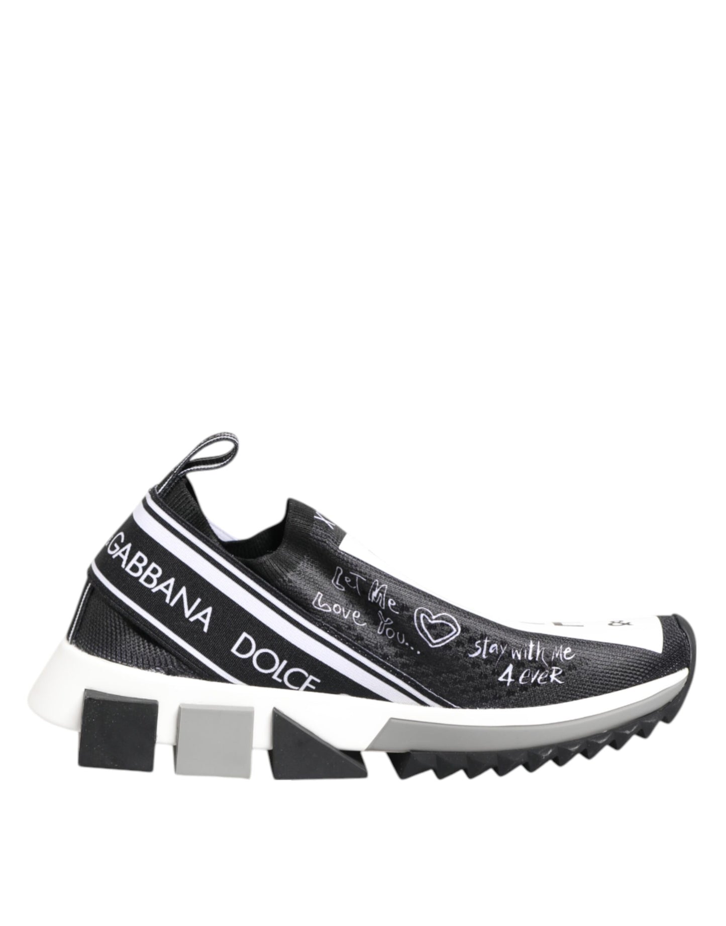 Black White Sorrento Low Top Sneakers Shoes