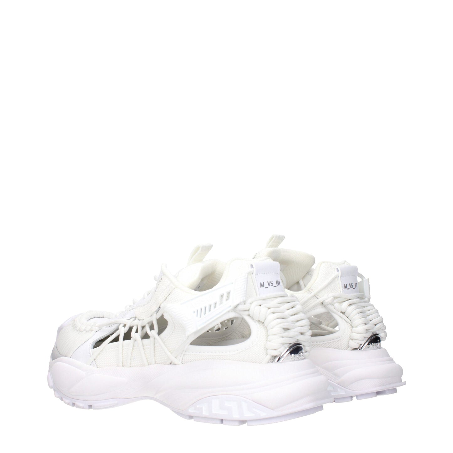 White Leather Athletic Sneakers