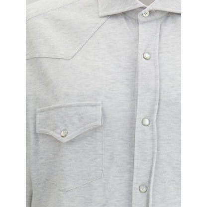 Gray Cotton Shirt