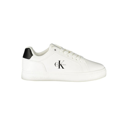 White Leather Women Sneaker