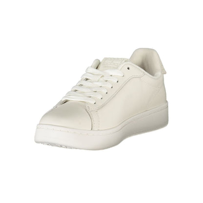 White Leather Women Sneaker