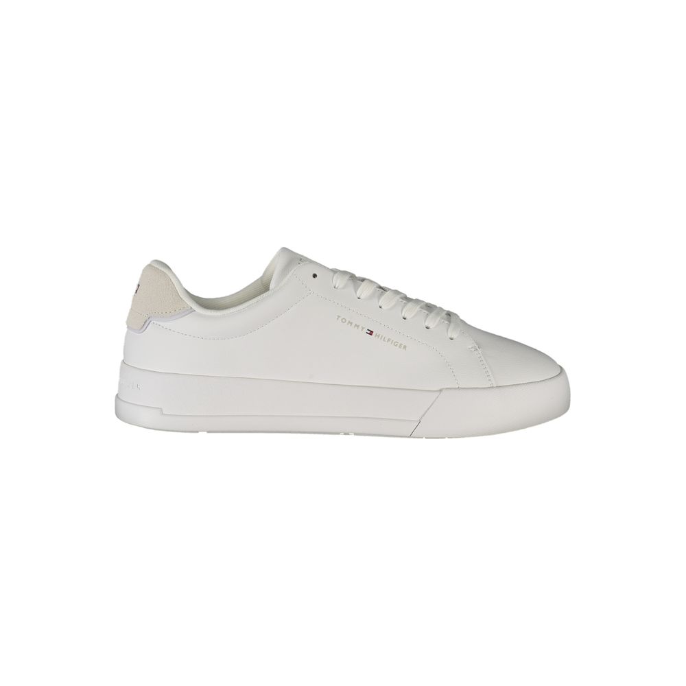 White Leather Men Sneaker