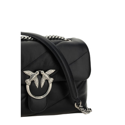 Black Calf Leather Bos Taurus Shoulder Bag