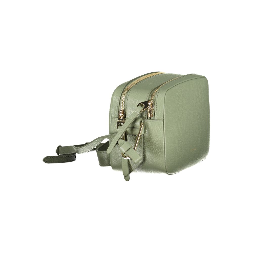 Green Leather Women Handbag