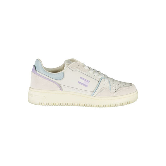 White Leather Women Sneaker