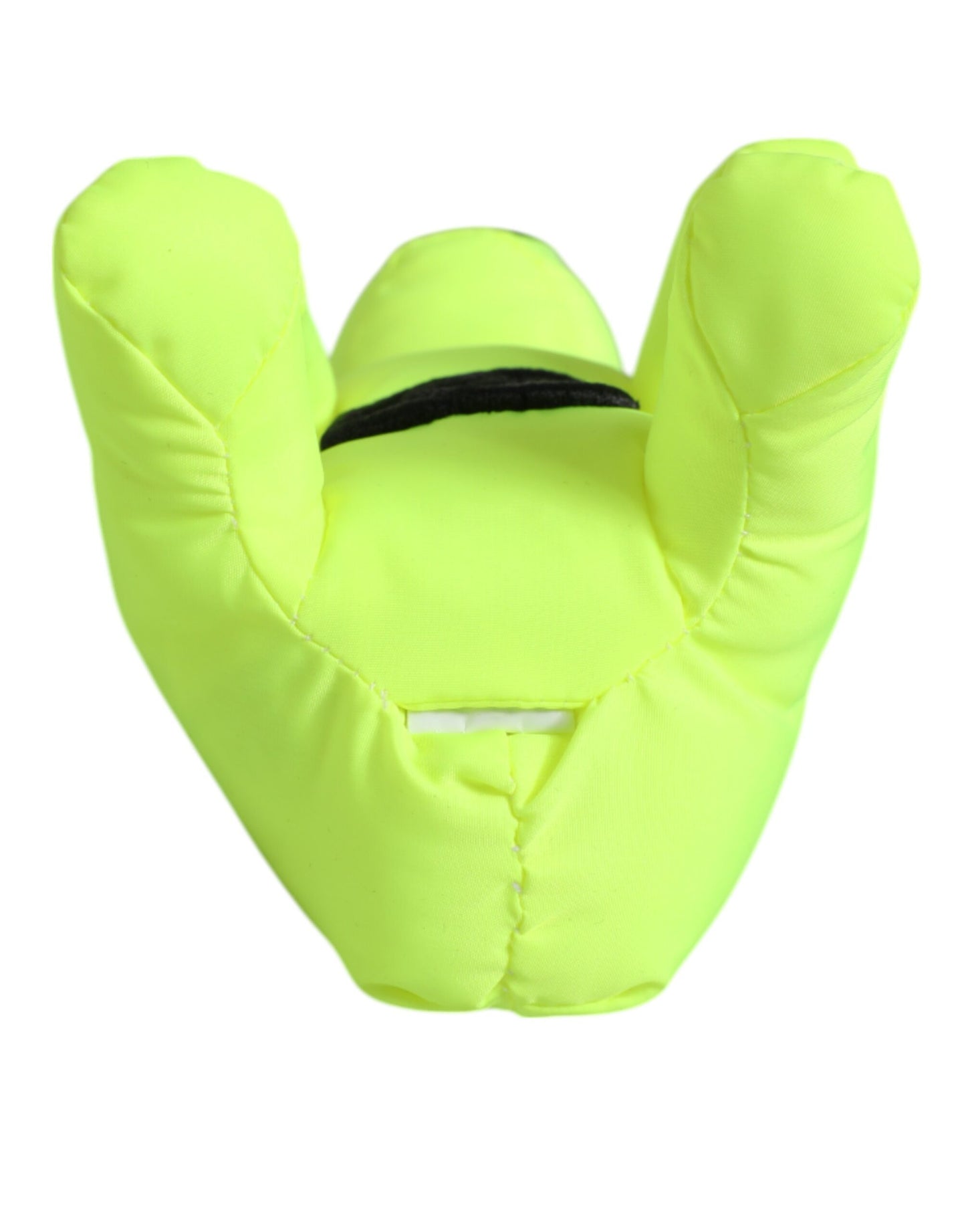 Neon Green Bear Embroidered Logo Men Keychain Clasp  Keyring