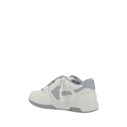 White Rubber Low Top Sneakers