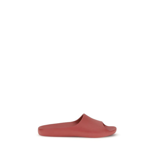 Red Rubber Slippers
