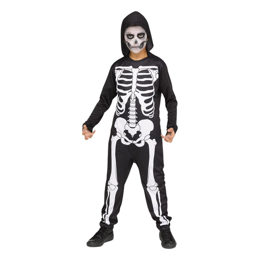 Skele Jumpsuit Child Costume | Medium