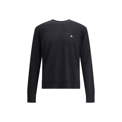 Black Wool Sweatshirt