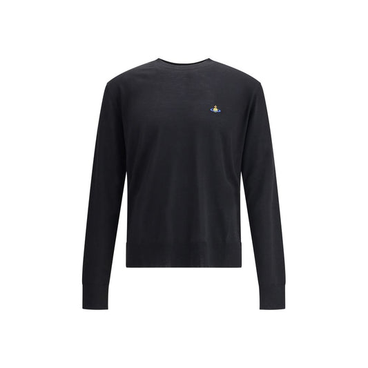 Black Wool Sweatshirt