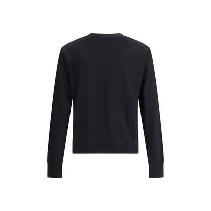 Black Wool Sweatshirt
