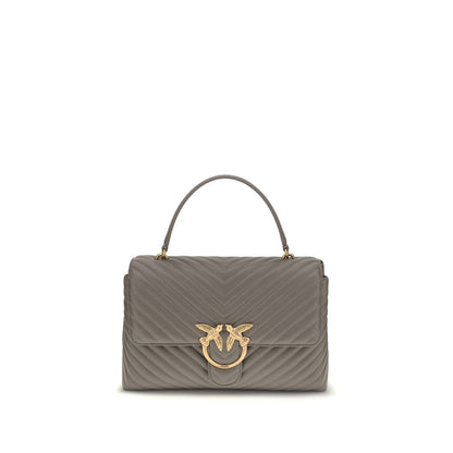 Gray Calf Leather Bos Taurus Handbag