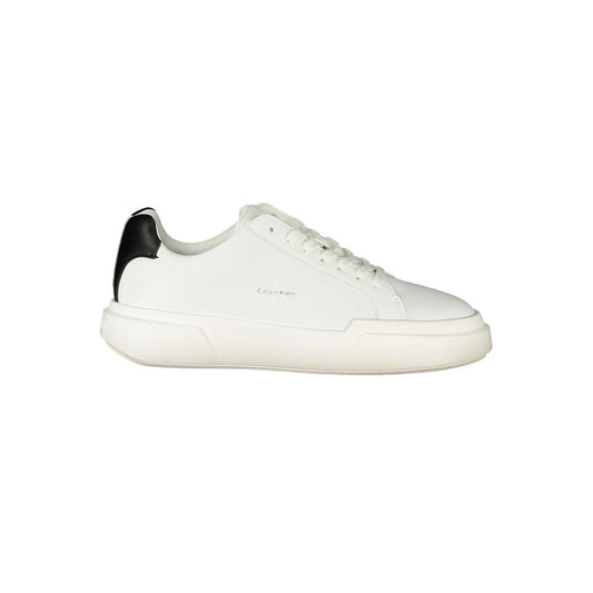 White Leather Women Sneaker