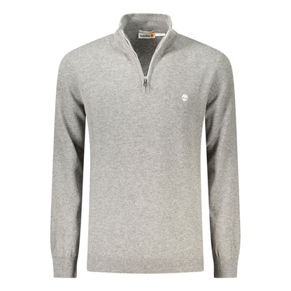 Gray Wool Men Sweater