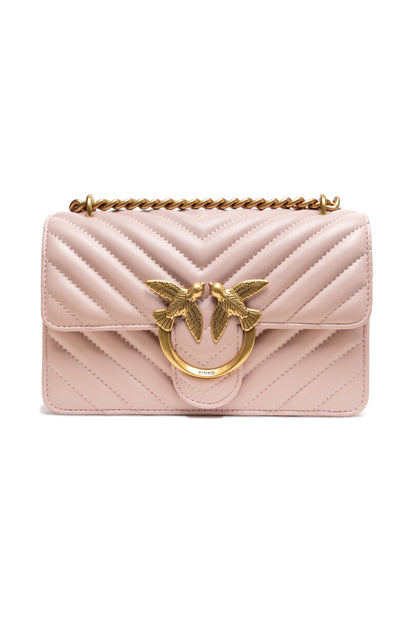 Powder Pink Love One Mini Shoulder Bag