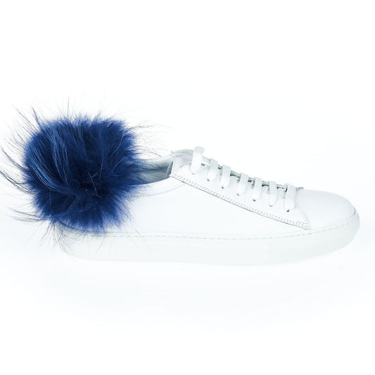 White Lamb Leather Women Sneaker