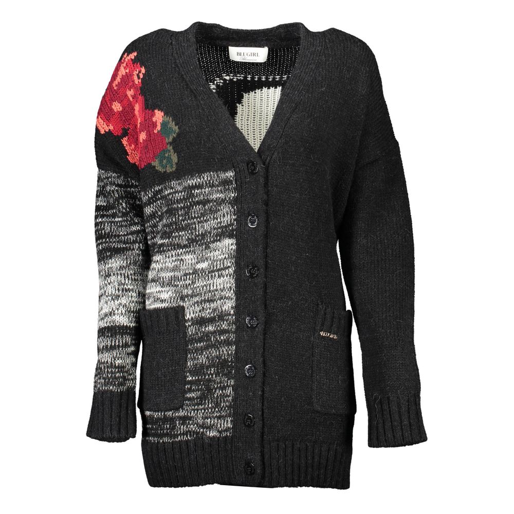 Nero Acrylic Women Cardigan