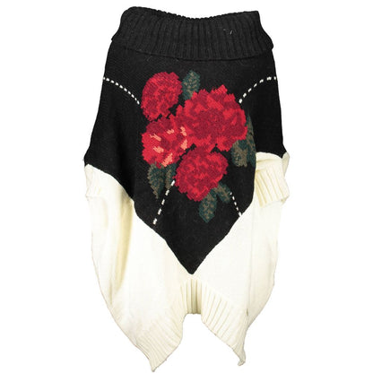 White Acrylic Women Sweater