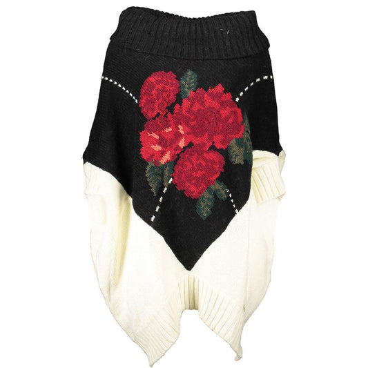 White Acrylic Women Sweater