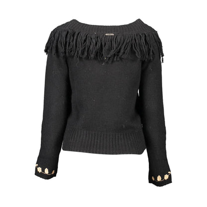 Black Polyamide Women's Sweater