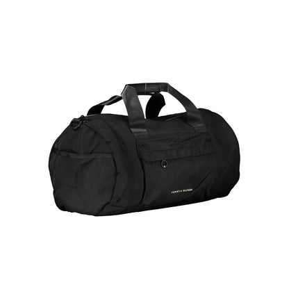 Black Polyester Men's Bag