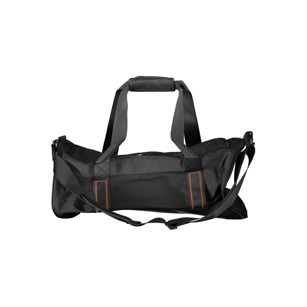 Nero Polyester Men Duffle Bag