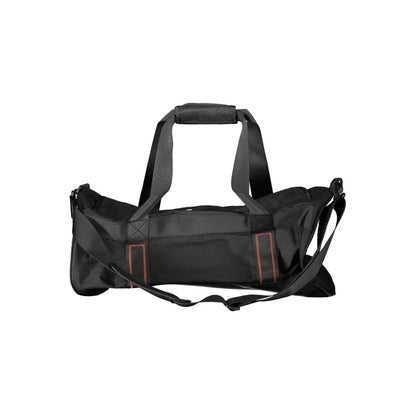 Nero Polyester Men Duffle Bag